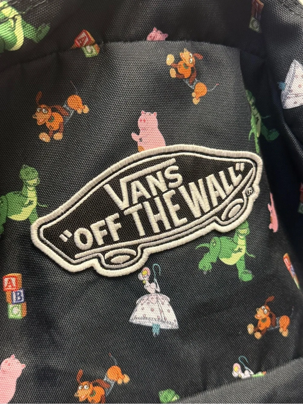 Vans Off The Wall Backpack Toy Story Collab